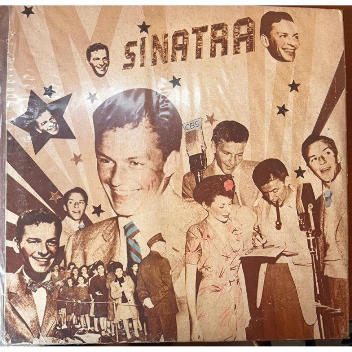 Frank Sinatra - Frank Sinatra 1943 to 1951 (2 Vinilos) USA 1984 reverso