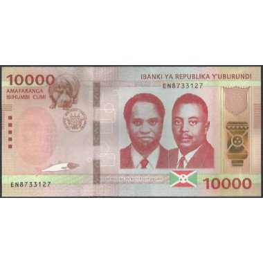 Burundi, 10.000 Francs 7 Nov 22022 P59