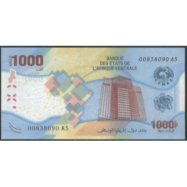 Africa Central, 1.000 Francs 2022 P701