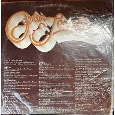 Captain & Tenille - Come In From The Rain