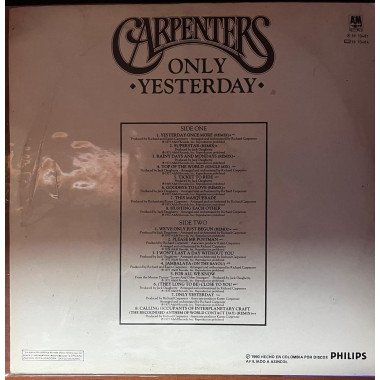 Carpenters - Only Yesterday