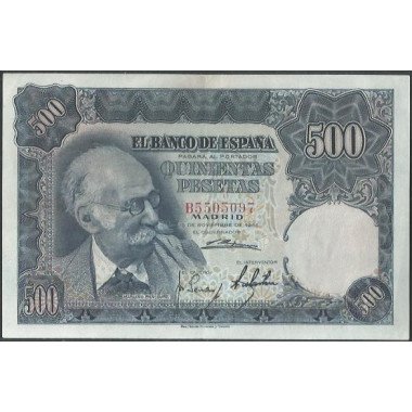 España, 500 Pesetas 15 Nov 1951 P142a