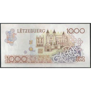 Luxemburgo, 1.000 Francs ND1985 P59