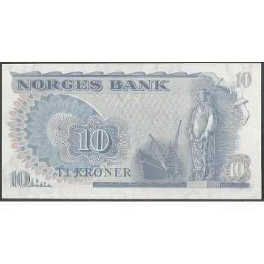 Noruega, 10 Kroner 1981 P36c