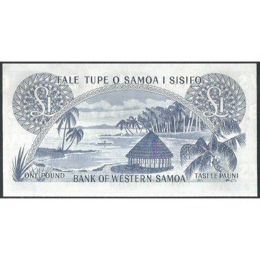 Samoa Occidental, 1 Pound ND2020 P14CS