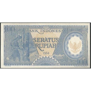 Indonesia, 100 Rupias 1964 P98