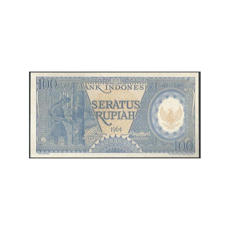 Indonesia, 100 Rupias 1964 P98