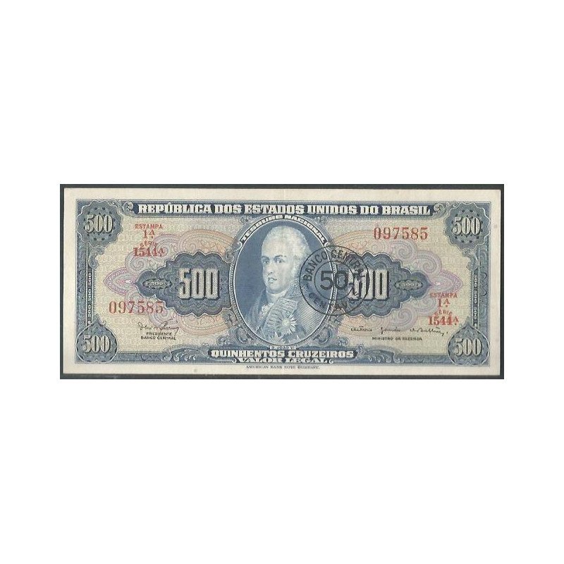 Brasil, 50 Centavos ND1967 P186a