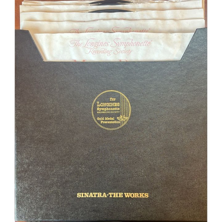Frank Sinatra - The Works (8 Vinilos) - USA 1973 reverso