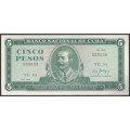 Cuba, 5 Pesos 1988 P103d