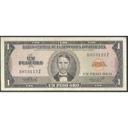 Rep. Dominicana 1 Peso 1976 P108a