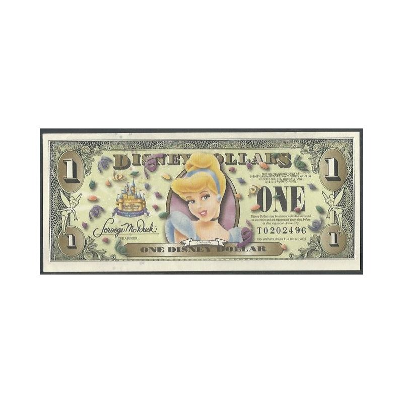Disney, 1 Dollar 2005 Cinderella