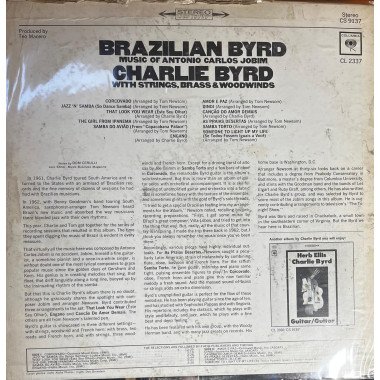 Brazilian Bryd - Charlie Byrd Music of Antonio Jobim