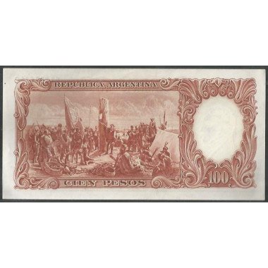 Argentina, 100 Pesos ND1957-67 Serie C P272c