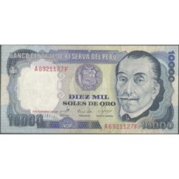 Peru 10.000 Soles 5 Nov 1981 P120