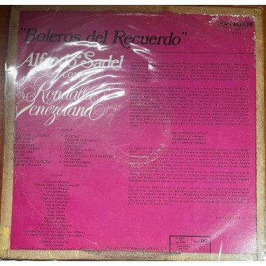 Alfredo Sadel - Boleros Del Recuerdo