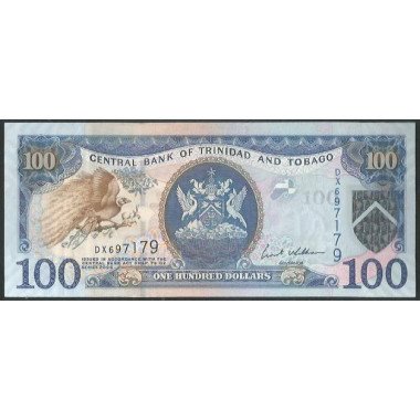 Trinidad y Tobago, 100 Dollars 2006 Firma 8 P51a