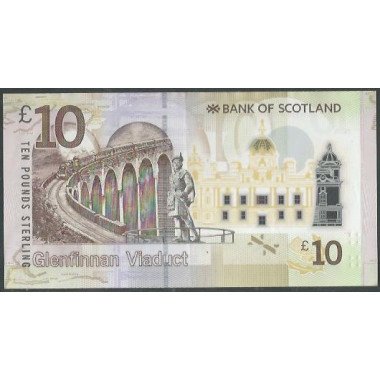 Escosia, 10 Pounds 1 Jun 2016 P131