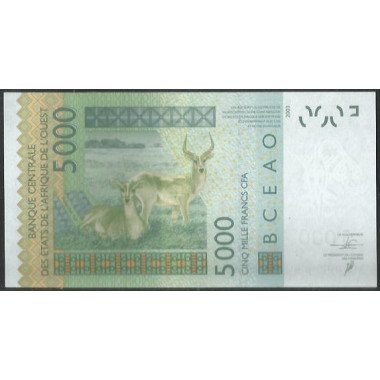 Togo, 5.000 Francs 2016  P817Tp