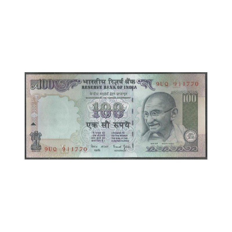 India, 100 Rupias ND1996 L Firma 88 P91e