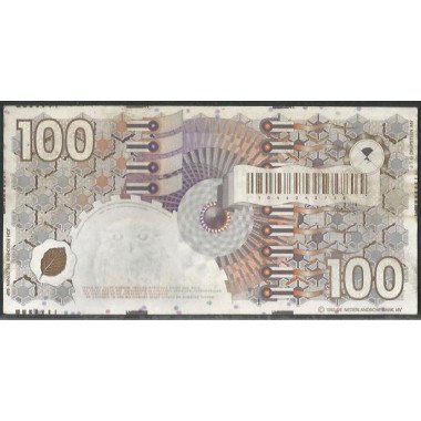 Holanda, 100 Gulden 9 Ene 1992 P101