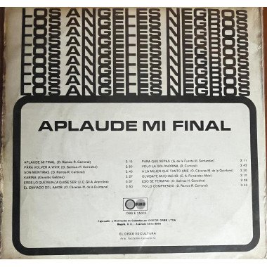 Los Angeles Negros - Aplaude mi final