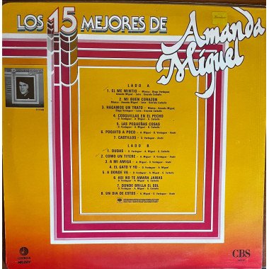 Amanda Miguel - Los Mejore 15 de Amanda Miguel