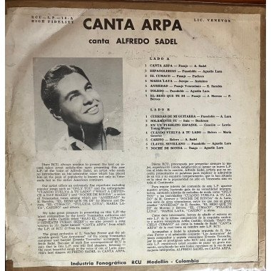 Alfredo Sadel - Canta Arpa