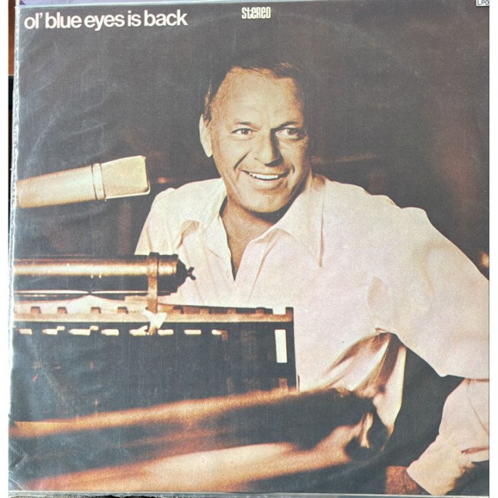 Frank Sinatra - Ol' Blue Eyes Is Back - Colombia reverso