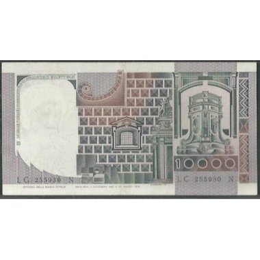 Italia, 10.000 Liras 3 Nov 1982 P106b