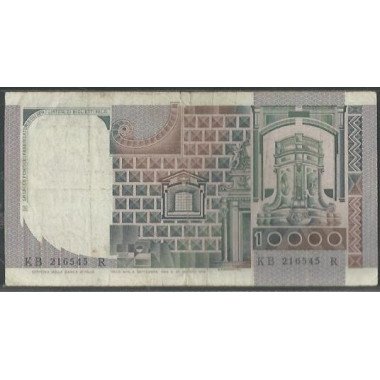 Italia, 10.000 Liras 6 Sep 1980 P106b