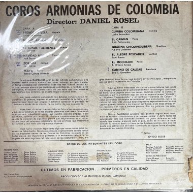 Coros Armonias de Colombia - 22 Voces con Ritmos
