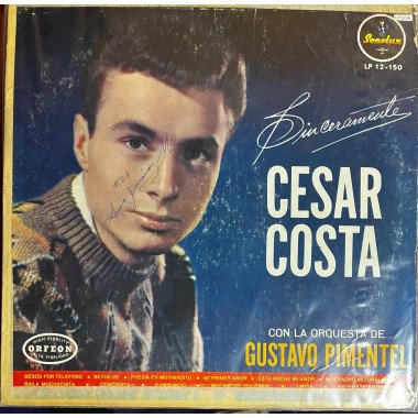 Cesar Costa Con La Orquesta de Gustavo Pimentel - Sinceramente