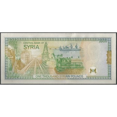 Syria, 1.000 Pounds 1997 P111a