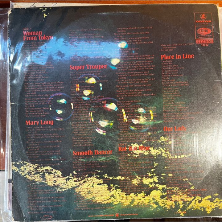Deep Purple - Who Do We Think We Are - Colombia reverso