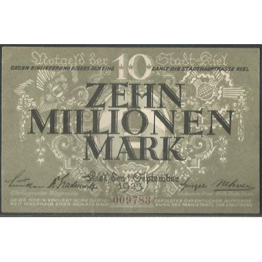 Alemania - Kiel, 10.000.000...