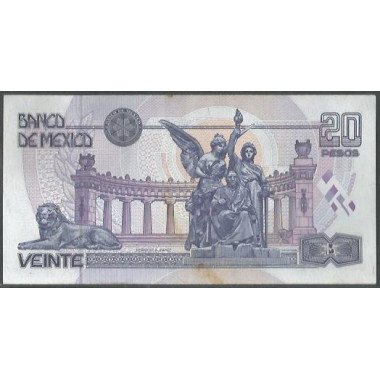 Mexico, 20 Pesos 6 May 1994 Serie S P106a