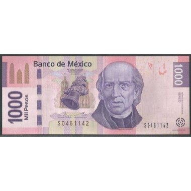 Mexico, 1.000 Pesos 10 Jun 2013 Serie D P127d