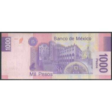 Mexico, 1.000 Pesos 10 Jun 2013 Serie D P127d