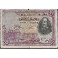 España, 50 Pesetas 15 Ago 1928 P75b