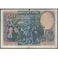 España, 50 Pesetas 15 Ago 1928 P75b