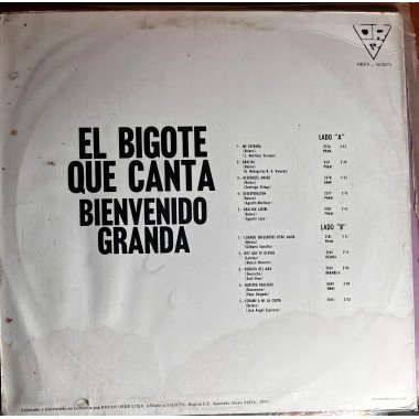Bienvenido Granada - El Bigote Que Canta
