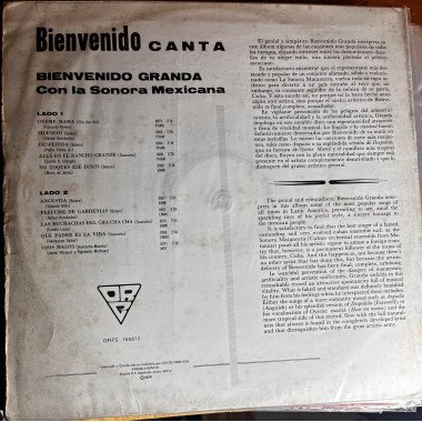 Bienvenido Granada - Bienvenido Granada con La Sonora Mexicana