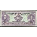 Venezuela, 10 Bolivares 7 Jun 1977 A 8 Dig P51f