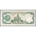 Venezuela, 20 Bolivares 23 Abr 1974 D 7 Dig P53a