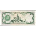 Venezuela, 20 Bolivares 23 Abr 1974 F 7 Dig P53a