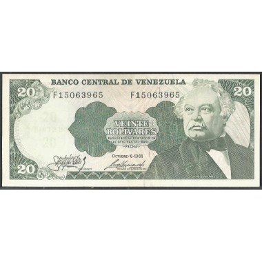 Venezuela, 20 Bolivares 6...
