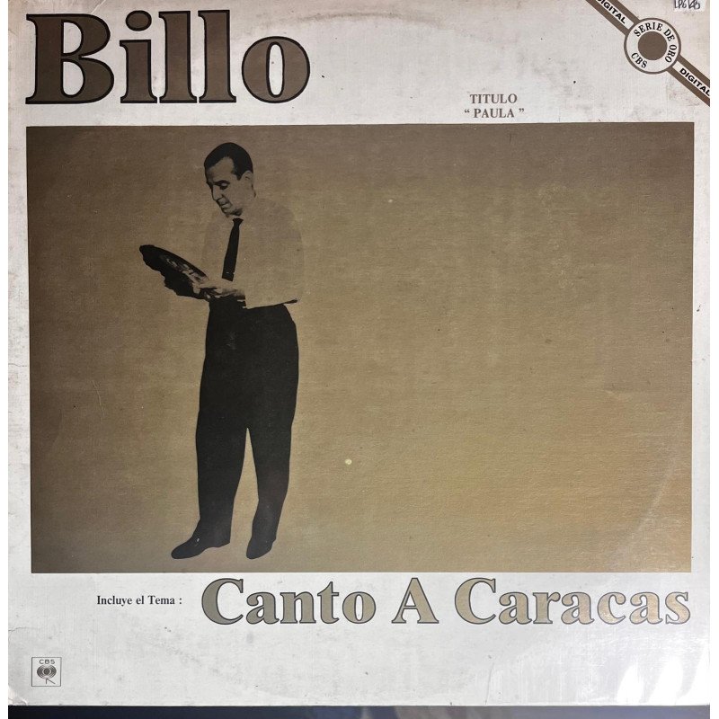 Billo Prometa - Canto a Caracas