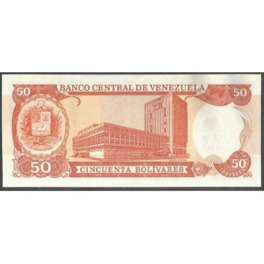 Venezuela, 50 Bolivares 31 May 1990 E 8 Dig P65c