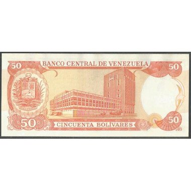 Venezuela, 50 Bolivares 5 Feb 1998 U 8 Dig P65f